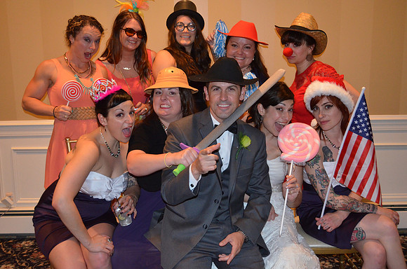 Silly Photo Booth Wedding Photography by Elyk Studios Photography - Murfreesboro, Delaware